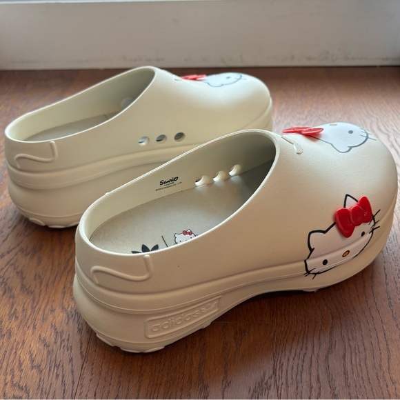 adidas Originals Shoes - Hello Kitty X Adidas Originals AdiFOM Stan Smith Mule Slippers Women's White